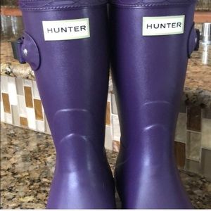 Purple Hunter Boots